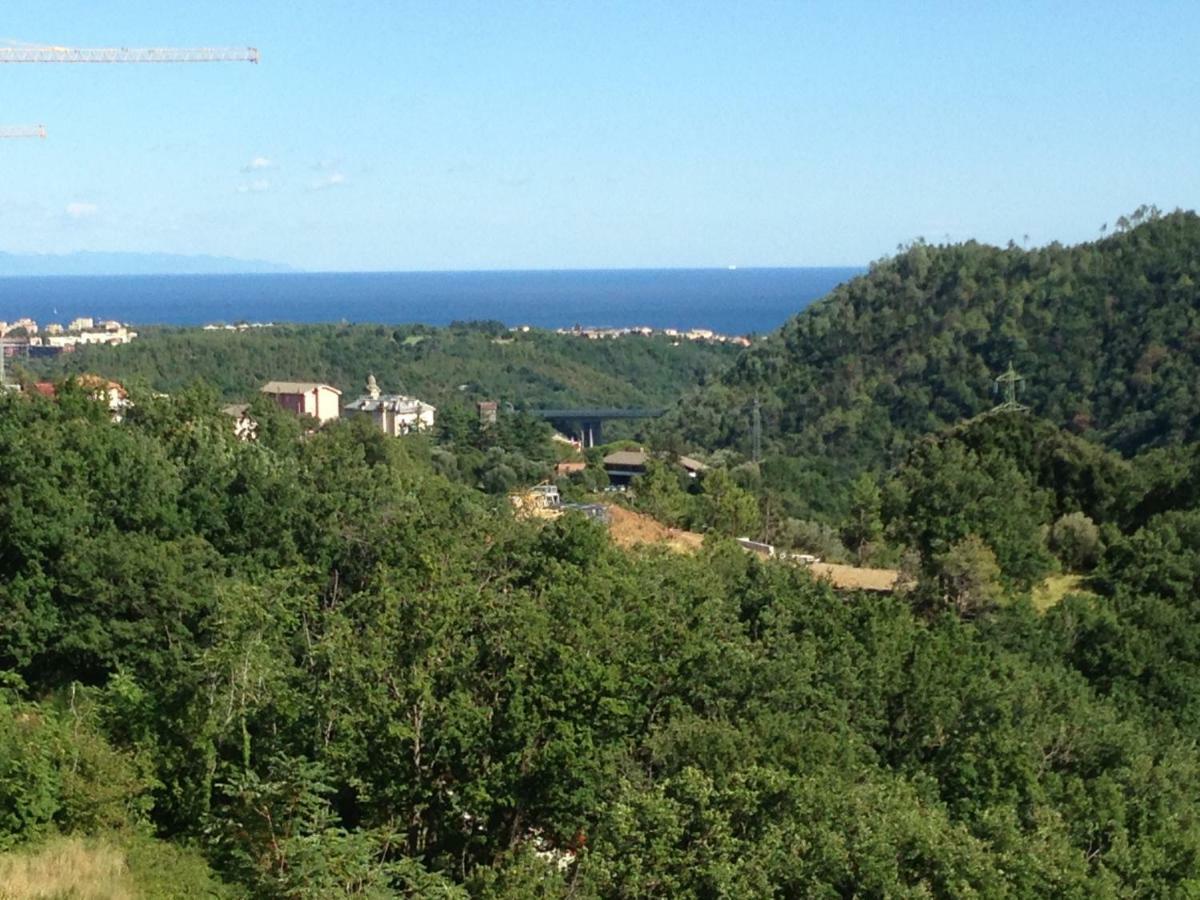 Attico Con Vista Spettacolare Cogoleto Villa Екстериор снимка